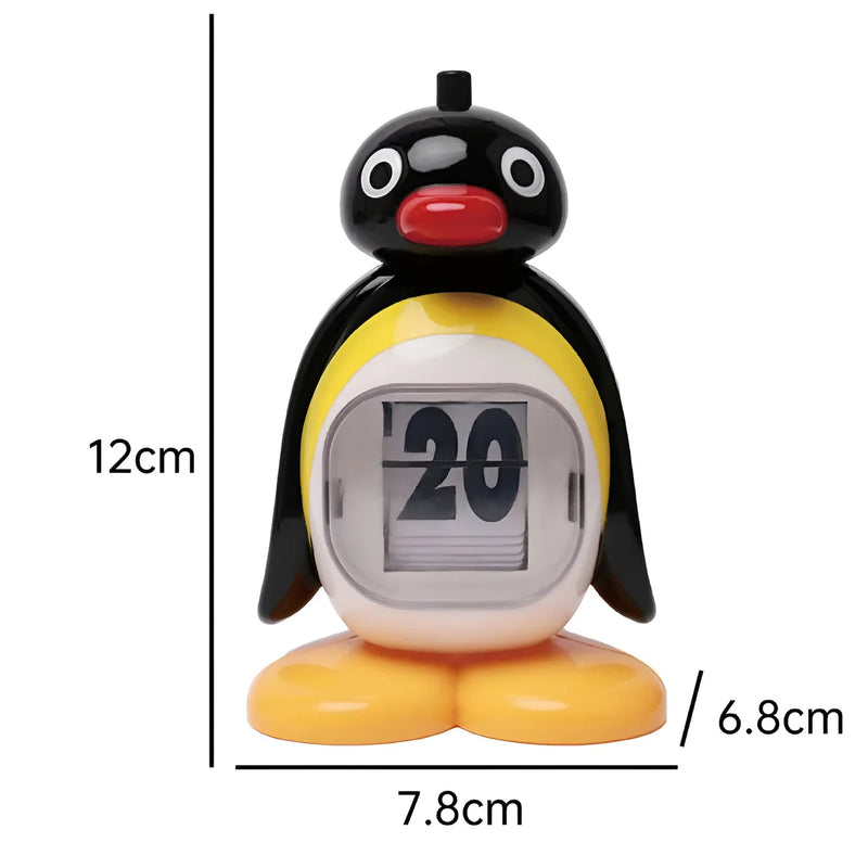 PenguTrack – Ewiger Pinguinkalender mit umklappbarer Datumsanzeige
