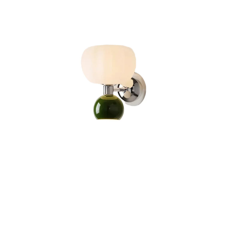 GlowGourd – Sanft leuchtende Kürbis-Wandlampe mit kabellosem Design und stimmungsvollem LED-Licht