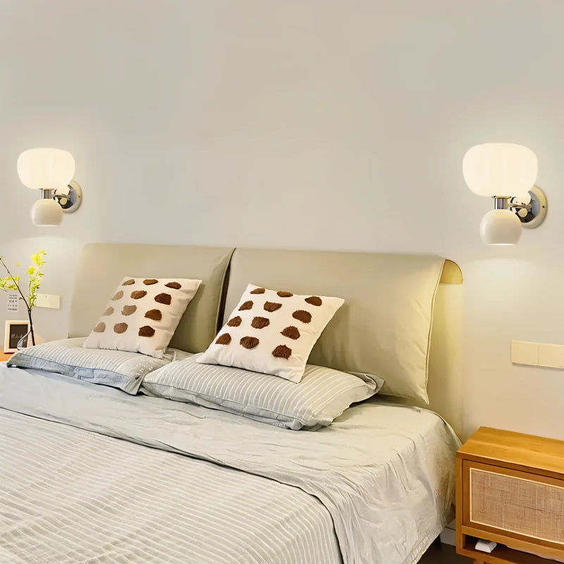 GlowGourd – Sanft leuchtende Kürbis-Wandlampe mit kabellosem Design und stimmungsvollem LED-Licht