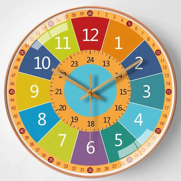 TickiTime – Kinderwanduhr mit großen Zahlen und lustigem Entwerfen