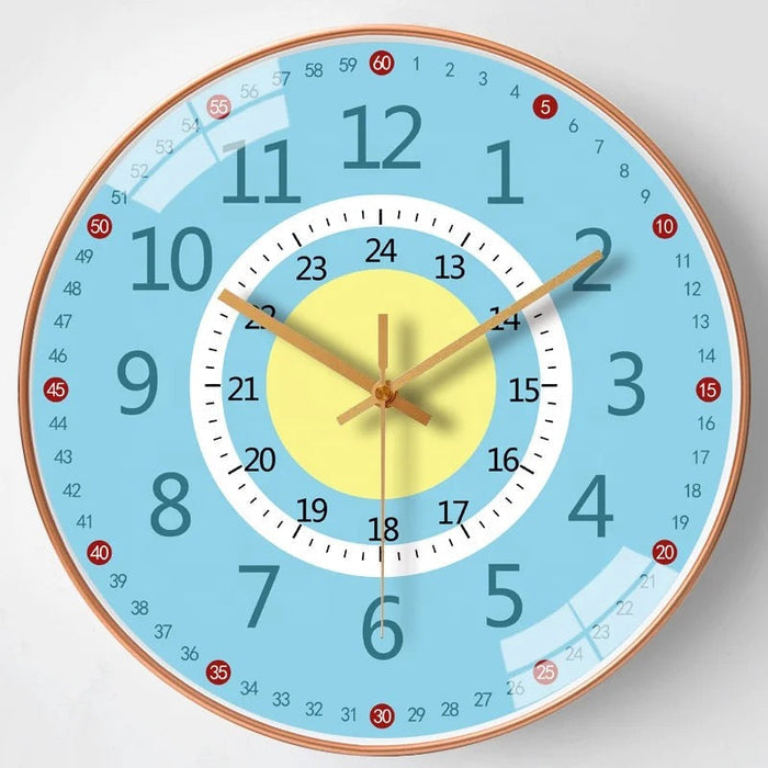 TickiTime – Kinderwanduhr mit großen Zahlen und lustigem Entwerfen