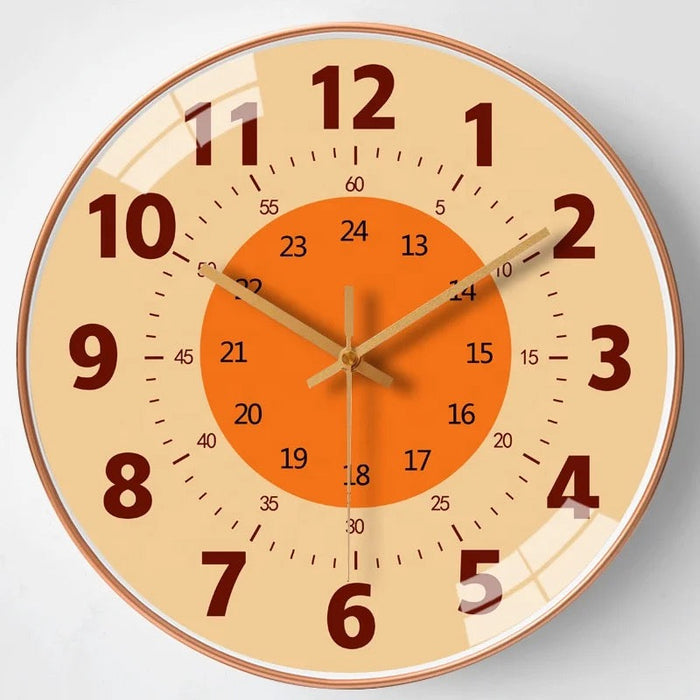 TickiTime – Kinderwanduhr mit großen Zahlen und lustigem Entwerfen