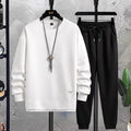 Felix - Lässiges langärmeliges Sweatshirt und Hose mit Kordelzug Zweiteiliges Satz