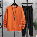 Felix - Lässiges langärmeliges Sweatshirt und Hose mit Kordelzug Zweiteiliges Satz