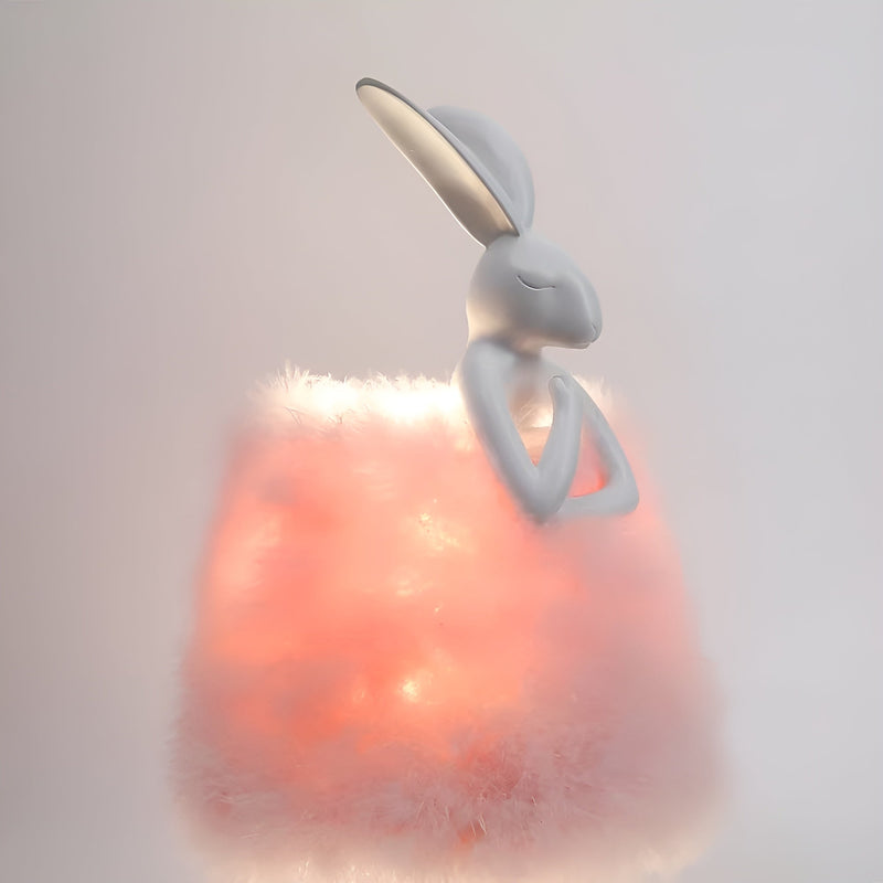 GlowBit – Elegante Kaninchen Tischlampe mit verspieltem Entwerfen und sanftem Ambientelicht