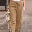 Zanda - Leichte locker sitzende Hose mit elastischer Taille