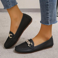 Verena - Elegante flache Schuhe mit rutschfester Sohle und Schnallen Gestaltung