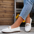 Verena - Elegante flache Schuhe mit rutschfester Sohle und Schnallen Gestaltung