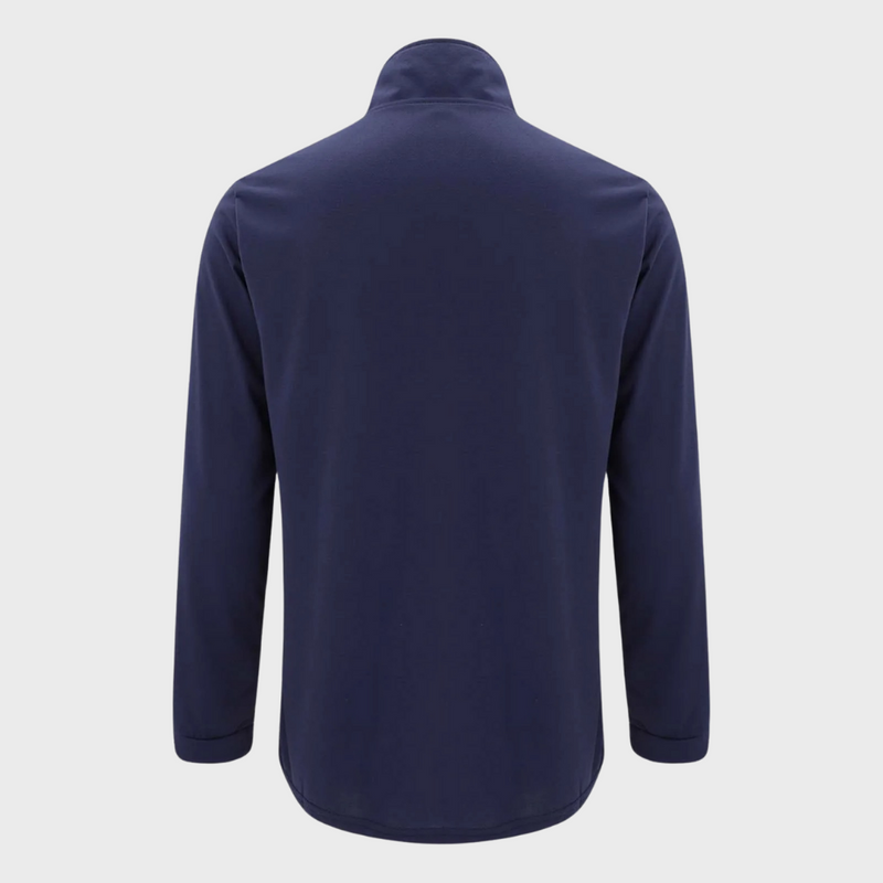 Claus - Schmal geschnittener langärmeliger Pullover mit Reißverschlusskragen