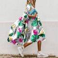 Angeline – Schickes Sommerkleid mit Blumenmuster, lässiger Passform und elegantem Stil