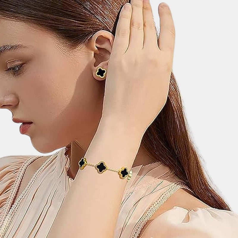 Charmify - Luxus Halskette Armbänder Und Ohrringe Jewelry Satz