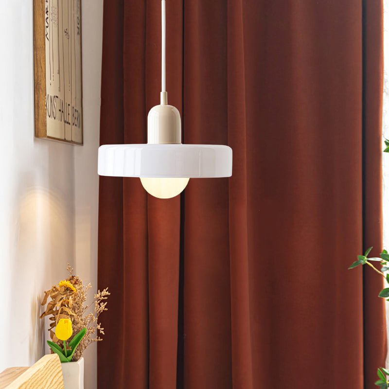 GlowNest - Moderne Bauhaus Pendelleuchte mit künstlerischem Retro Gestaltung