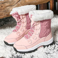 Nina - Langlebige Rutschfest Mittlere Wade Vlies Schneestiefel
