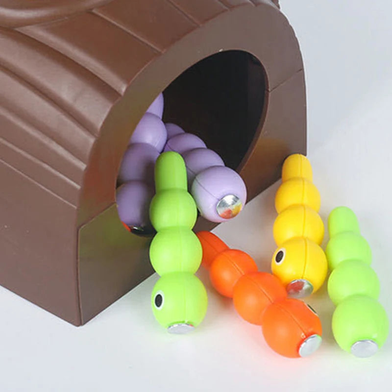 PeckBuddy – Magnetisches Spielzeug zum Fangen von Würmern für die Feinmotorik und Konzentration