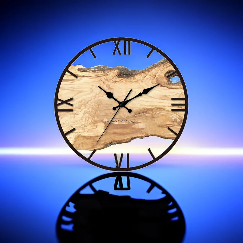 LucidClock - Luxuriöse transparente Wanduhr für den modernen Touch