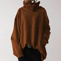Talia - Langärmelig Lose Pullover Mit Taschen