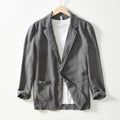 Alwin - Lässiger Reverskragen Blazer mit langen Ärmeln und Taschen