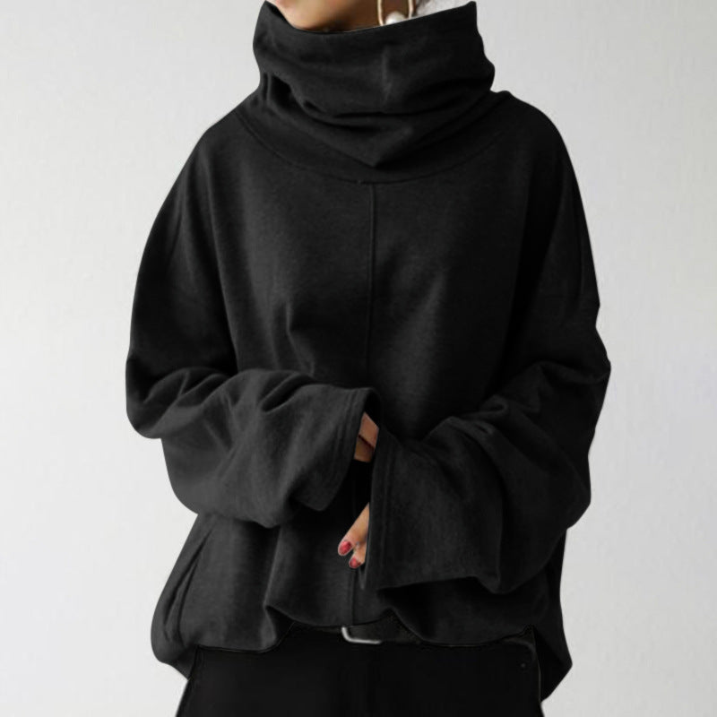 Talia - Langärmelig Lose Pullover Mit Taschen