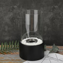 GlowEra - Klassische Öl Tischlampe mit sanft flackerndem Licht für Heim und Esszimmer Dekor