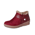 Zara - Warme Rutschfest Wildlederimitat Stiefelette