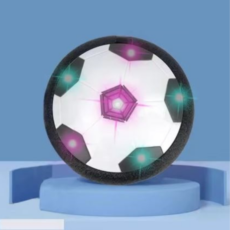 GlowKick – Schwimmender LED Fußball für Spaß drinnen und draußen mit sanfter Gleitbewegung