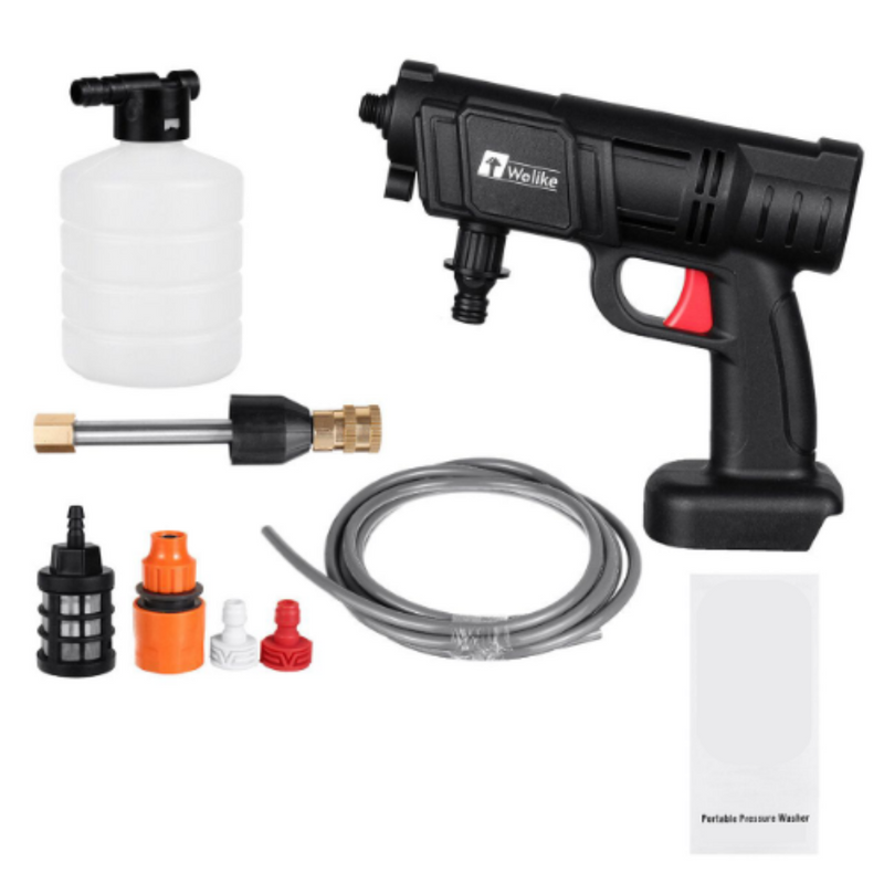 CleanPro - Tragbare Hochdruck Wasserpistole mit wiederaufladbarem Akku für die Reinigung