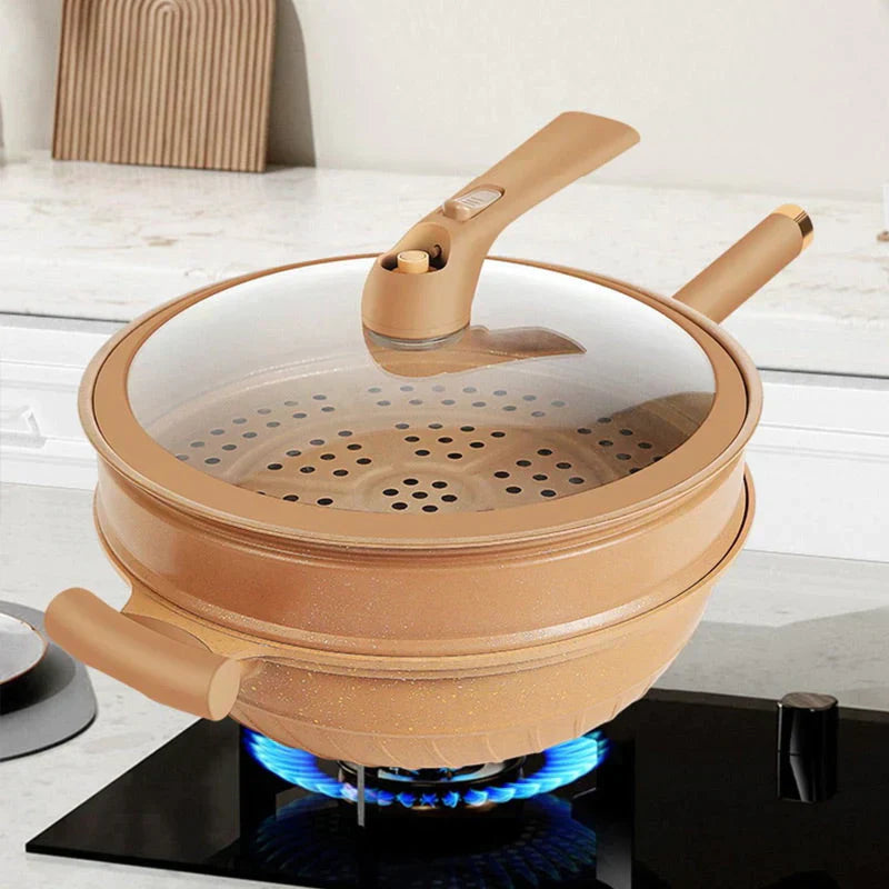 CookCraft - Multifunktions Wok für perfekt gekochte Mahlzeiten zu jeder Zeit