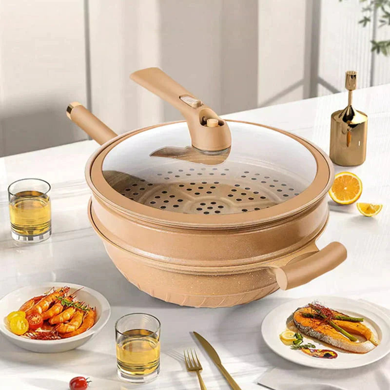 CookCraft - Multifunktions Wok für perfekt gekochte Mahlzeiten zu jeder Zeit