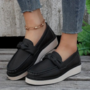 Tessa - Zuverlässig Rutschfest Runde Zehe Flach Knöchel Schuhe