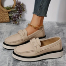 Tessa - Zuverlässig Rutschfest Runde Zehe Flach Knöchel Schuhe