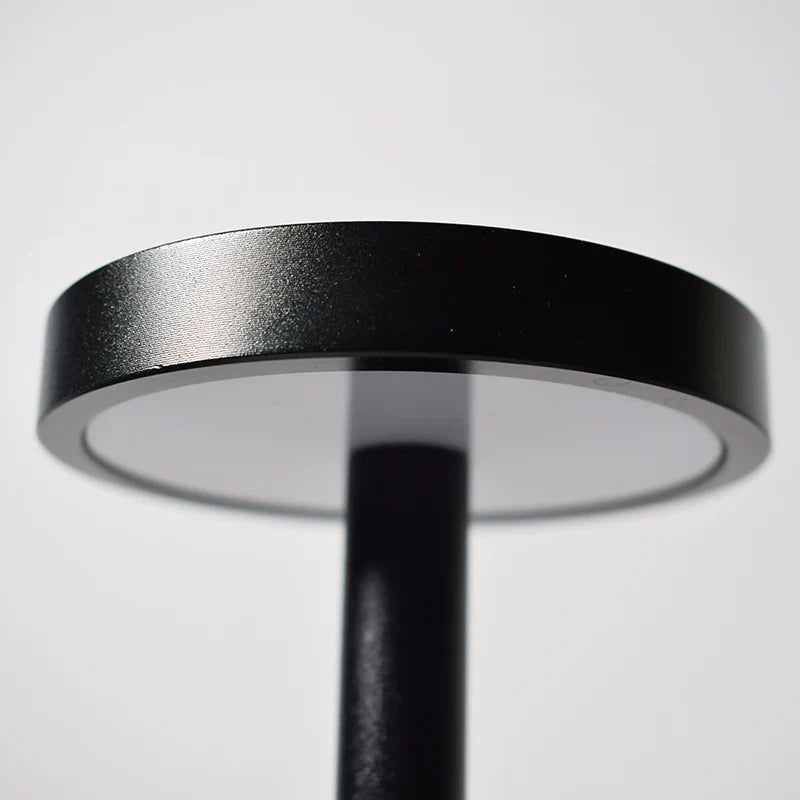 GlowVibe - Kabellose wiederaufladbare LED Tischlampe mit Berührungssteuerung