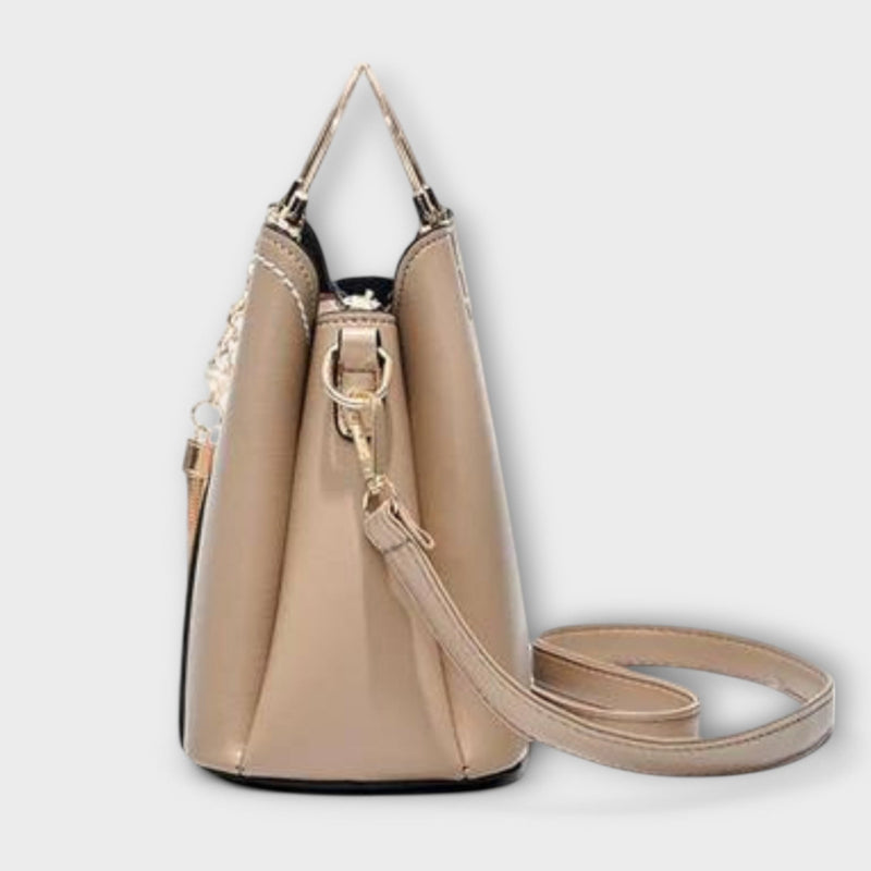 Stefanie – Handtasche mit großem Fassungsvermögen Reißverschluss und verstellbarem Schultergurt