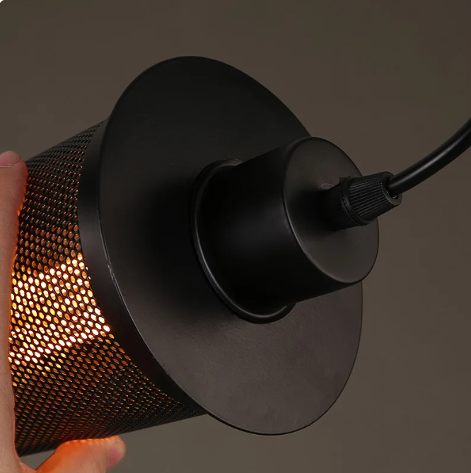 Retrohis - Einzigartig Retro Hängen Lampe Mit Einstellbarem Kabel