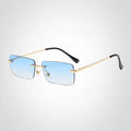 LuxeVision – Leichte rechteckige Sonnenbrille mit UV Schutz