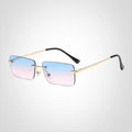 LuxeVision – Leichte rechteckige Sonnenbrille mit UV Schutz