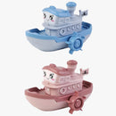 TugTwist – Aufziehbares Wasserboot für Kinder zur Entwicklung der Handkraft