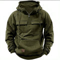 Carl - Langärmelig Kapuze Jacke Mit Taschen