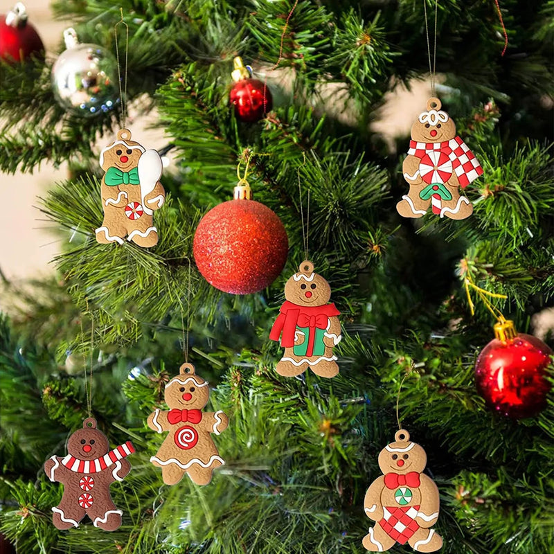 FrostBite - Dekoration Hängend Lebkuchen Ornamente Satz