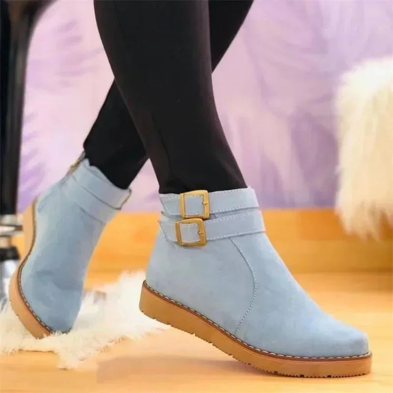 Amelie - Bequeme Rutschfest Schnalle Knöchel Schuhe