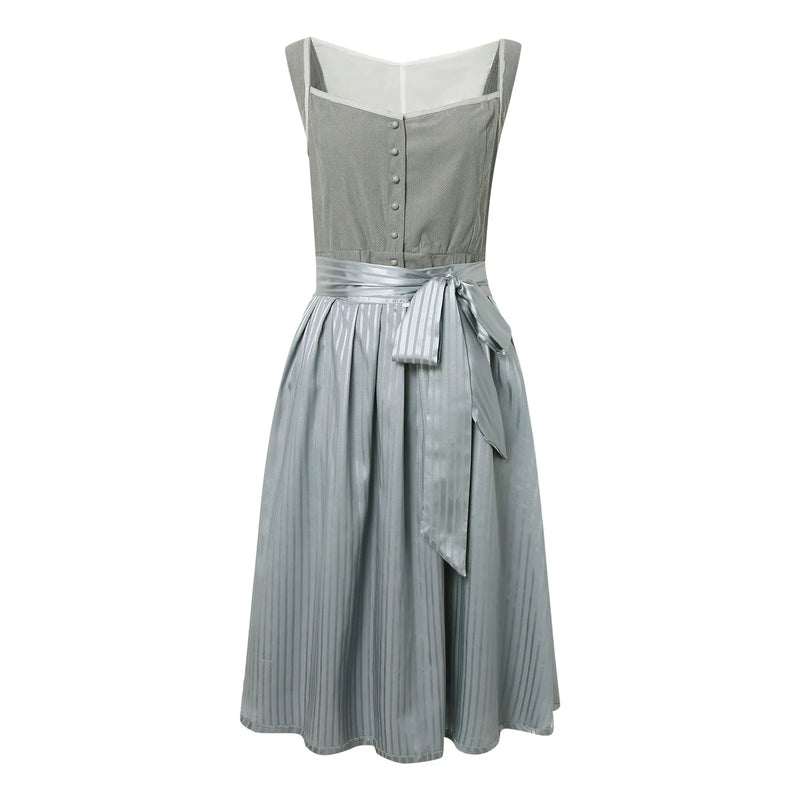 Mila - Lässig Oktoberfest Knielang Dirndl Kleid