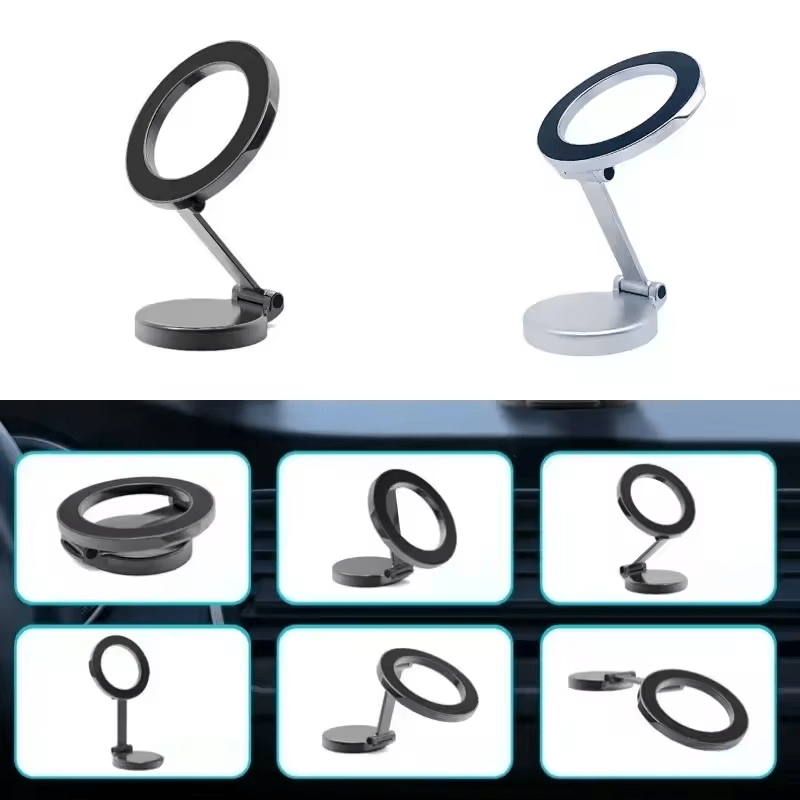 MagnetEase - Leistungsstarke magnetische Telefonhalterung mit 360° Drehung für eine sichere Anbringung | 1+1 Frei