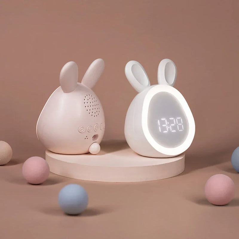 GlowBun - Helligkeit Einstellung Wecker und Lichtlampe