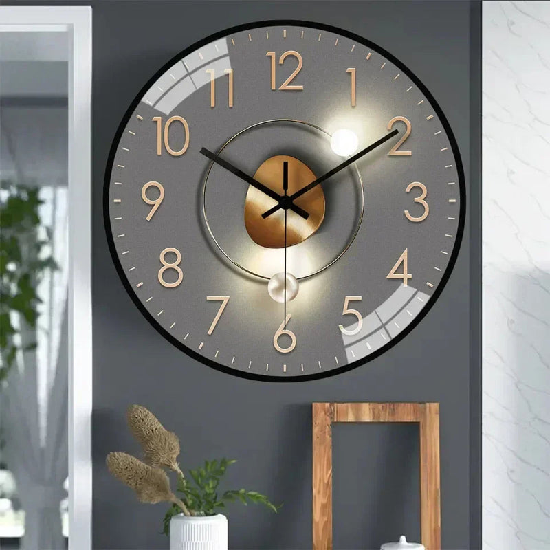 TimeAura – Digitale Wanduhr mit einzigartigem Entwerfen für klassischen Stil