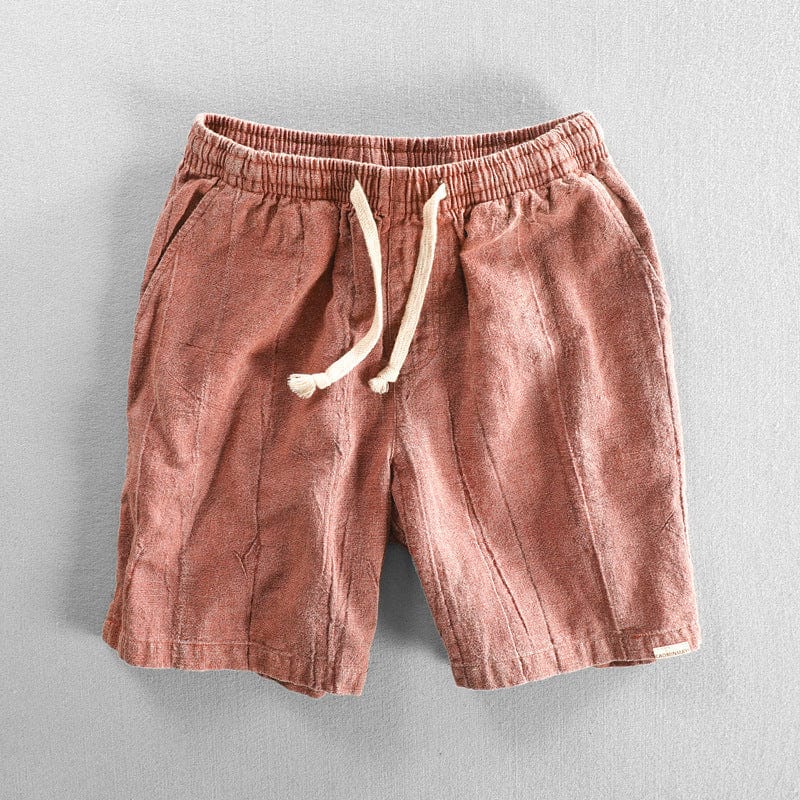 Lukas – Leichte Kurze Hosen mit verstellbarem Kordelzug und Taschen