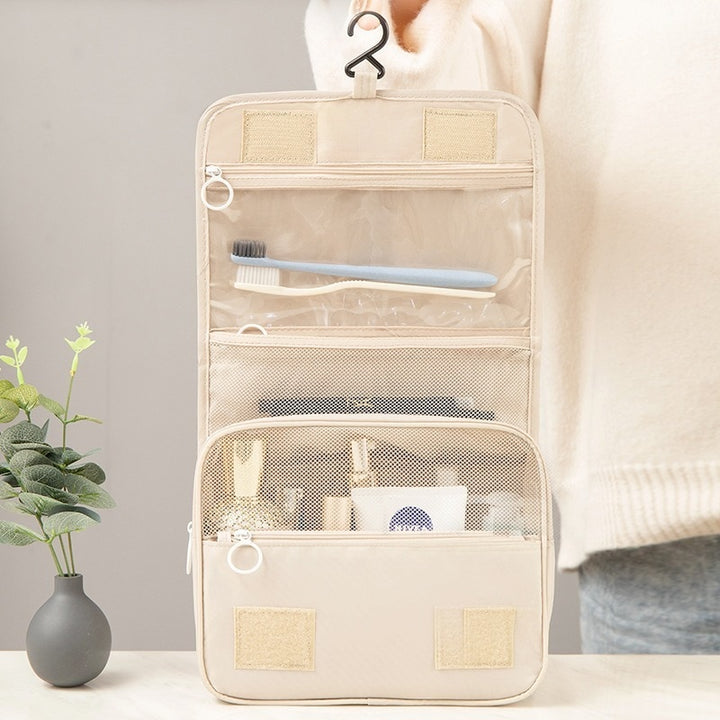 EasyCarry - Kompakt Transparente Boxen Schminktasche Mit Handhaken