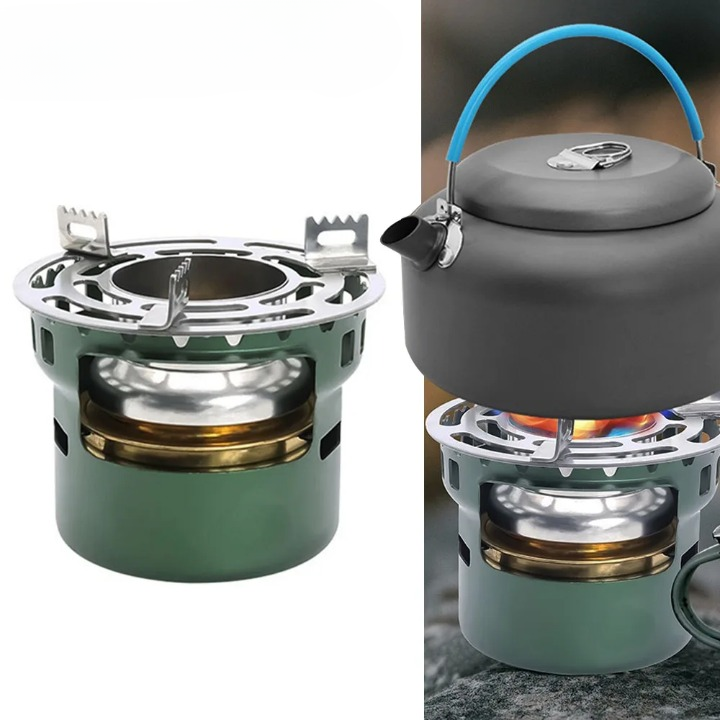 Campure – Mini Petroleumkocher für mobiles Kochen im Freien