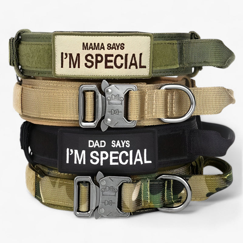 PawBark – Taktisches Hundehalsband mit Griff für bessere Kontrolle