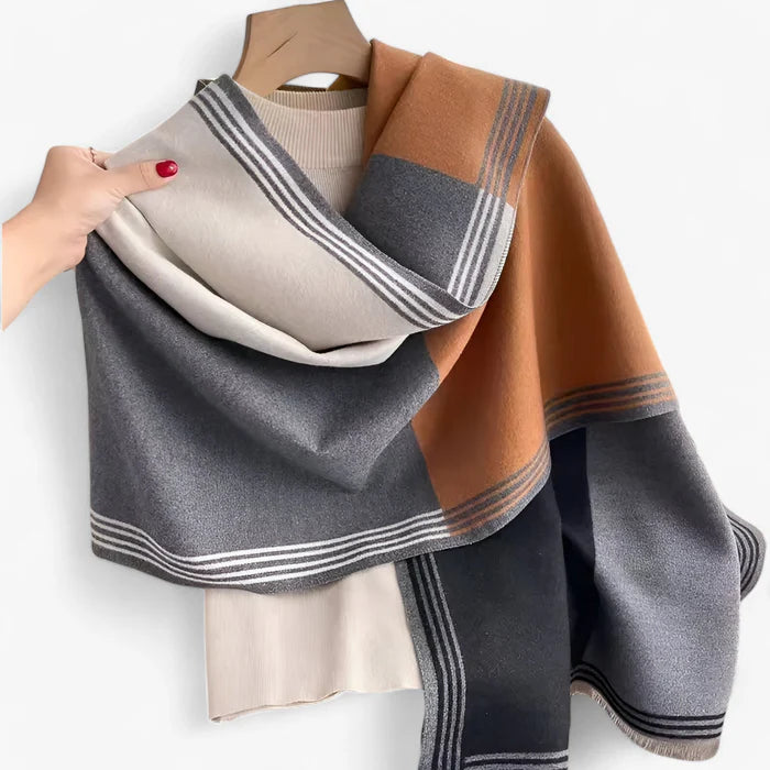 Antonia – Luxus Schal mit elegantem Druck für Komfort und Stil