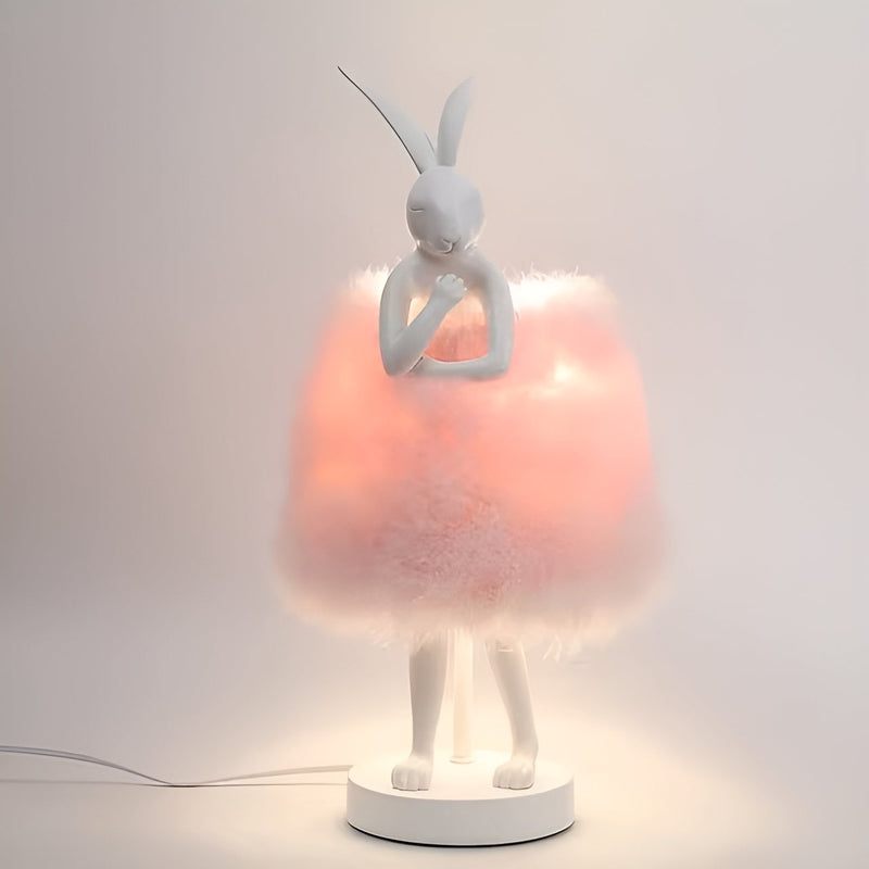 GlowBit – Elegante Kaninchen Tischlampe mit verspieltem Entwerfen und sanftem Ambientelicht