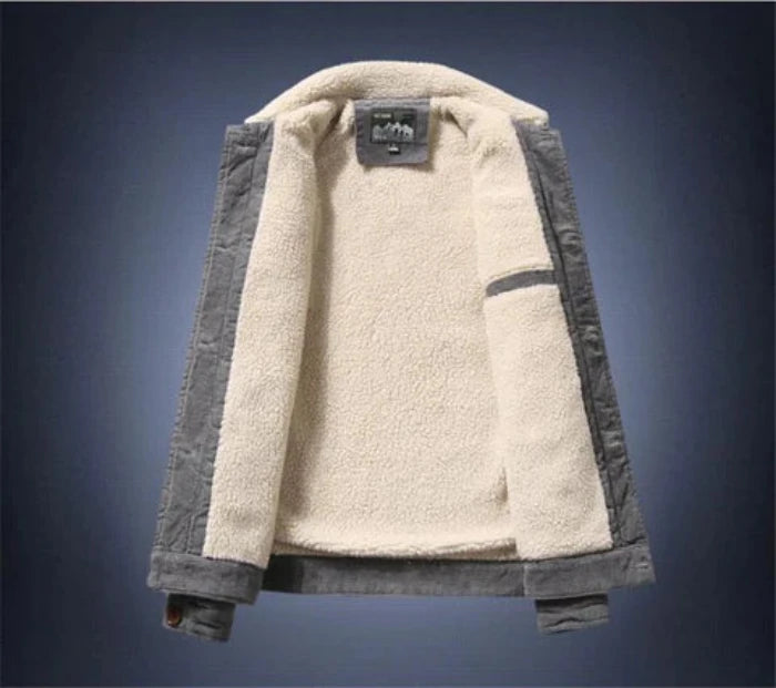 Liam – Stilvolle Langarm Jacke Mit Taschen